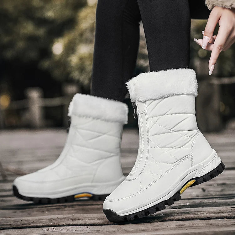 Women's Outdoor Travel Hiking Snow Mountaineering Walking Boots
