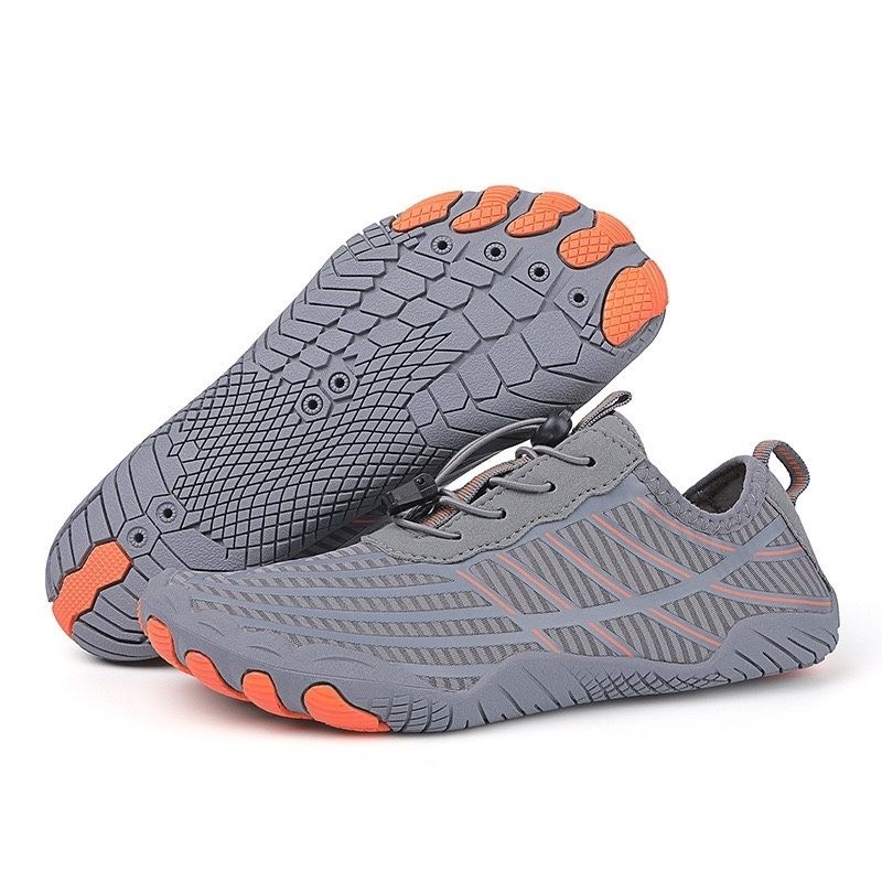 EcoStep Wide Foot Orthotic Shoes Healthy & Non-Slip barefoot Orthotic Shoes - Grey