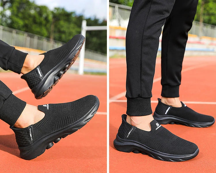 Step Ease Slip-On Walking Shoes Slip-on Flash Walk Shoes