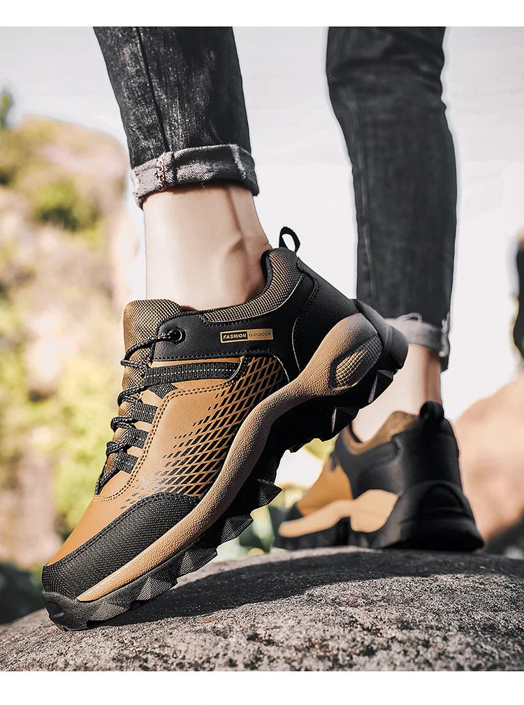Men's Low-top Hiking Fitness Shoes Orthopedic Training Shoes