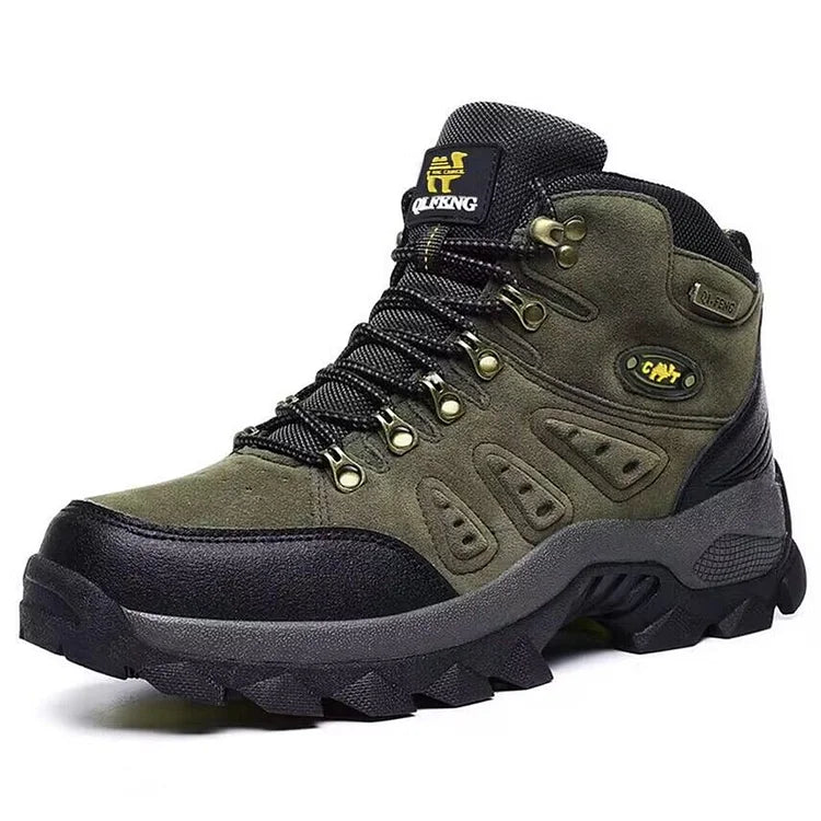 Winter Outdoor Warm Thick-Soled Non-Slip High-Top Hiking Shoes