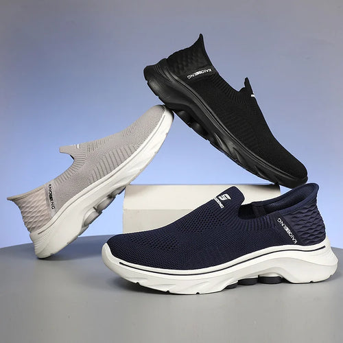 Step Ease Slip-On Walking Shoes Slip-on Flash Walk Shoes