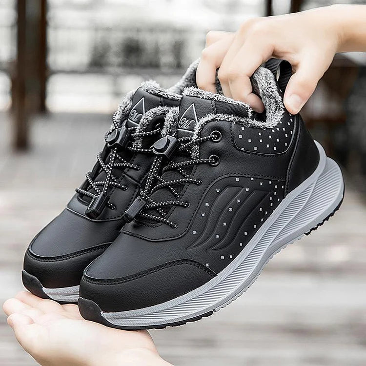Warm Non-slip And Comfortable Velvet Walking Shoes