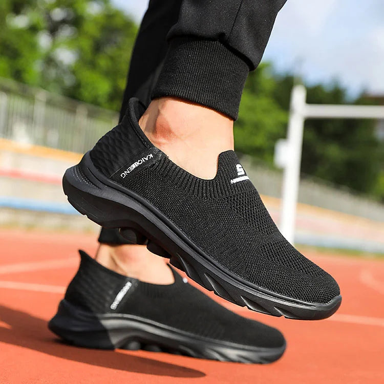 Step Ease Slip-On Walking Shoes Slip-on Flash Walk Shoes
