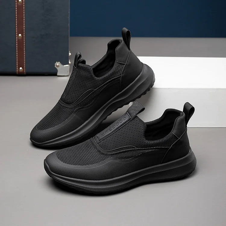 Step Ease Slip-On Walking Shoes Hands-Free Laceless Sneakers