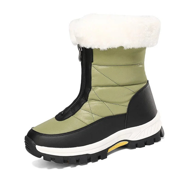 Women's Outdoor Travel Hiking Snow Mountaineering Walking Boots