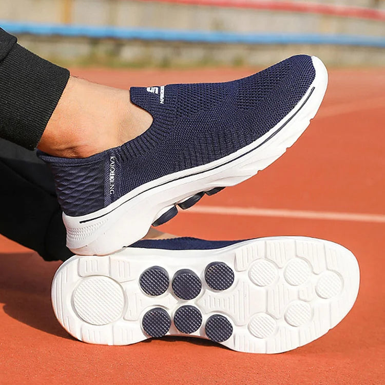 Step Ease Slip-On Walking Shoes Slip-on Flash Walk Shoes