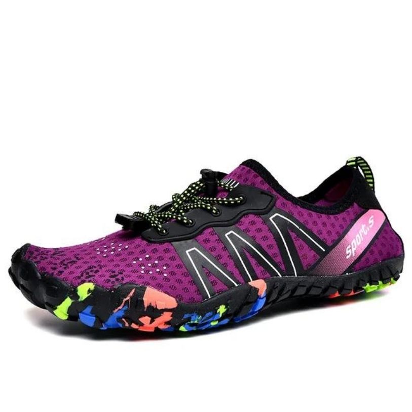 Feel Pro healthy & comfortable barefoot Orthotic Shoes - Purple