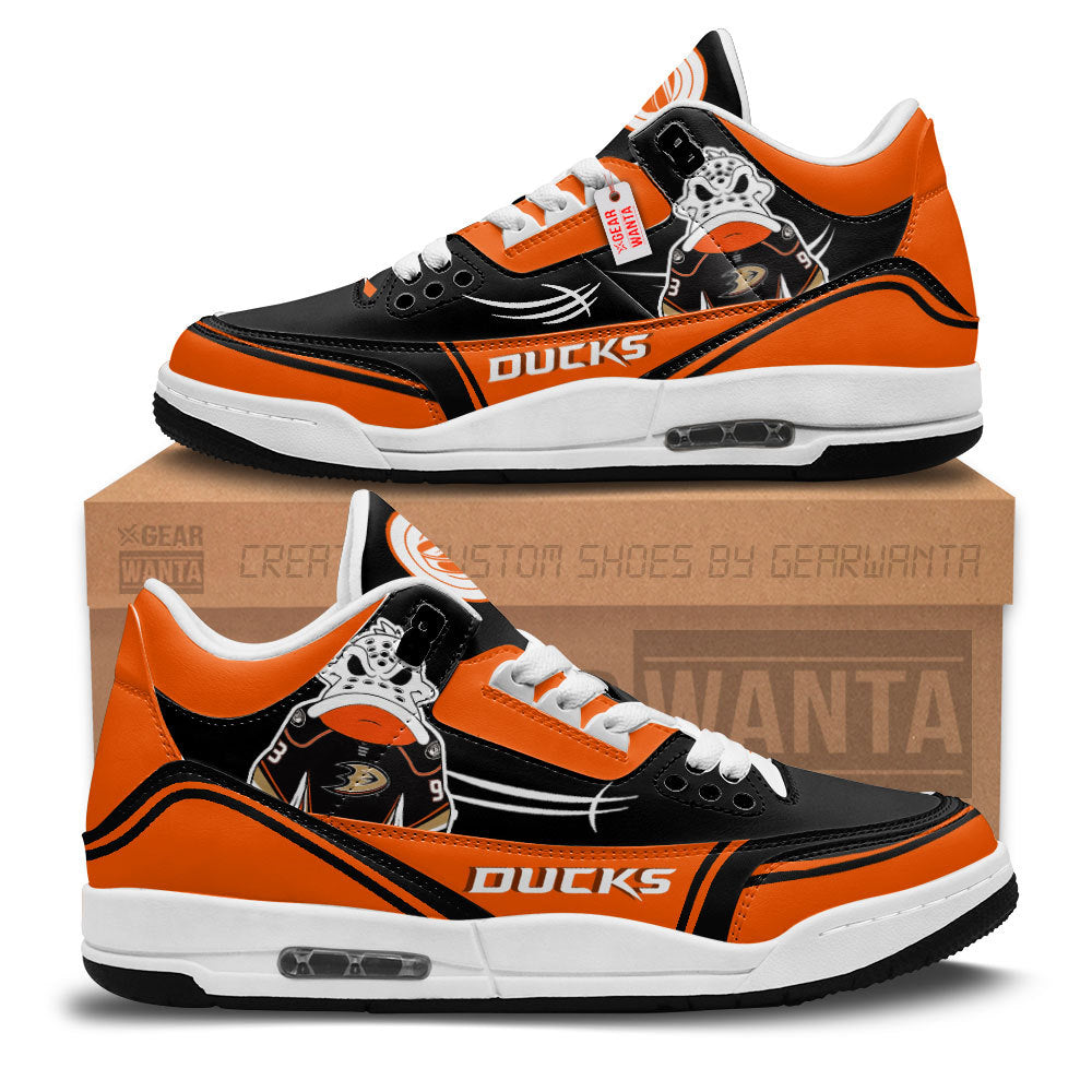 Footwearstorm Anaheim Ducks AJ3 Sneakers Shoes For Men And Women