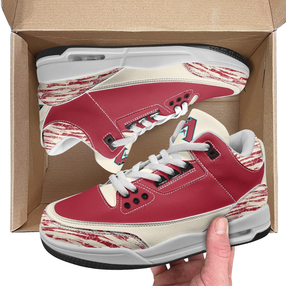Footwearstorm Arizona Diamondbacks AJ3 Sneakers Shoes For Men And Women