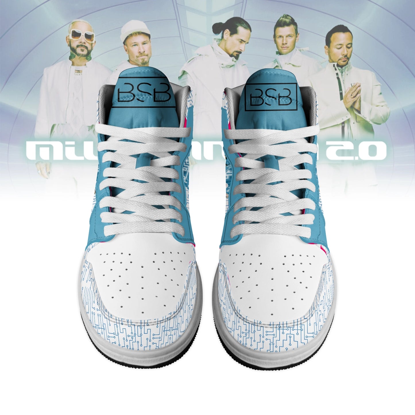 Footwearstorm Backstreet Boys AJ1 High Sneakers Shoes For Men And Women 1