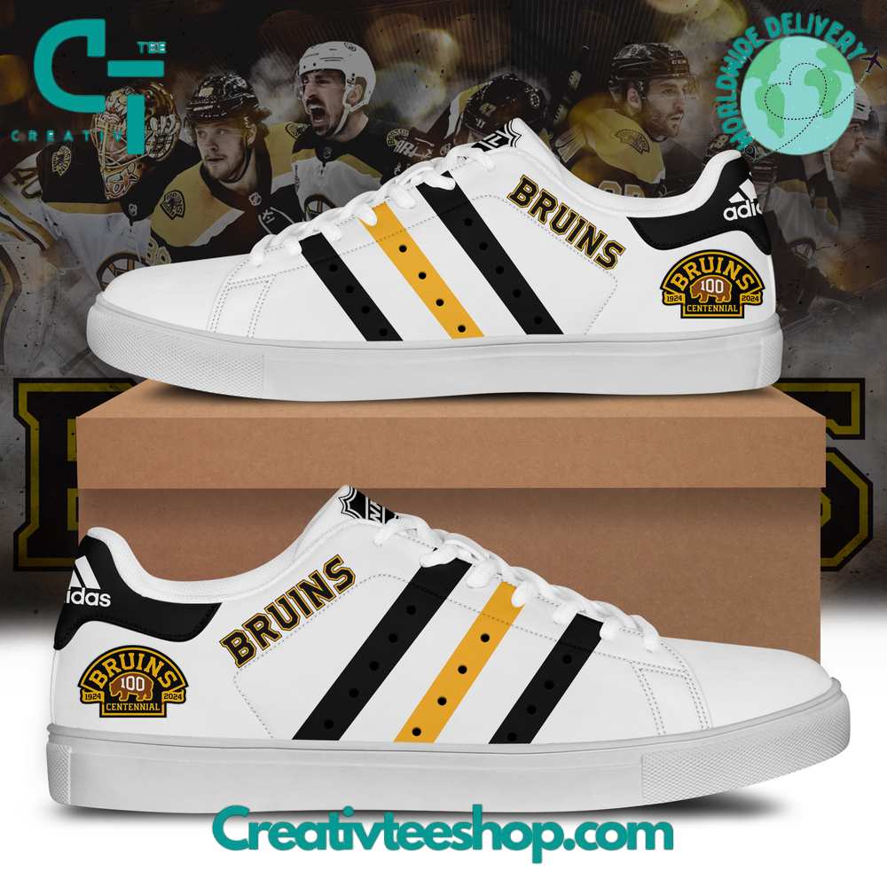Footwearstorm Boston Bruins Skate Stan Shoes Sneakes For Men And Women 1
