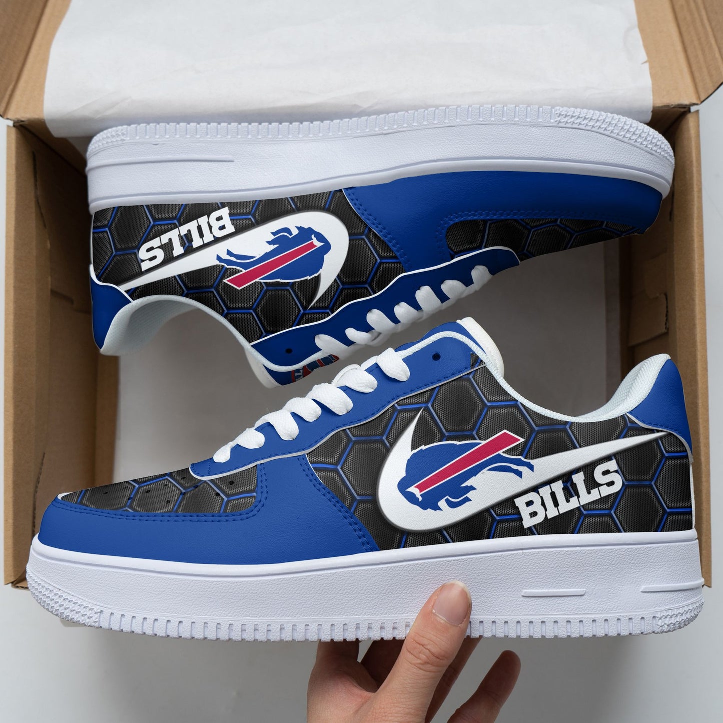 Footwearstorm Buffalo Bills NFL Air Low-Top Sneakers Shoes For Men And Women 1205655