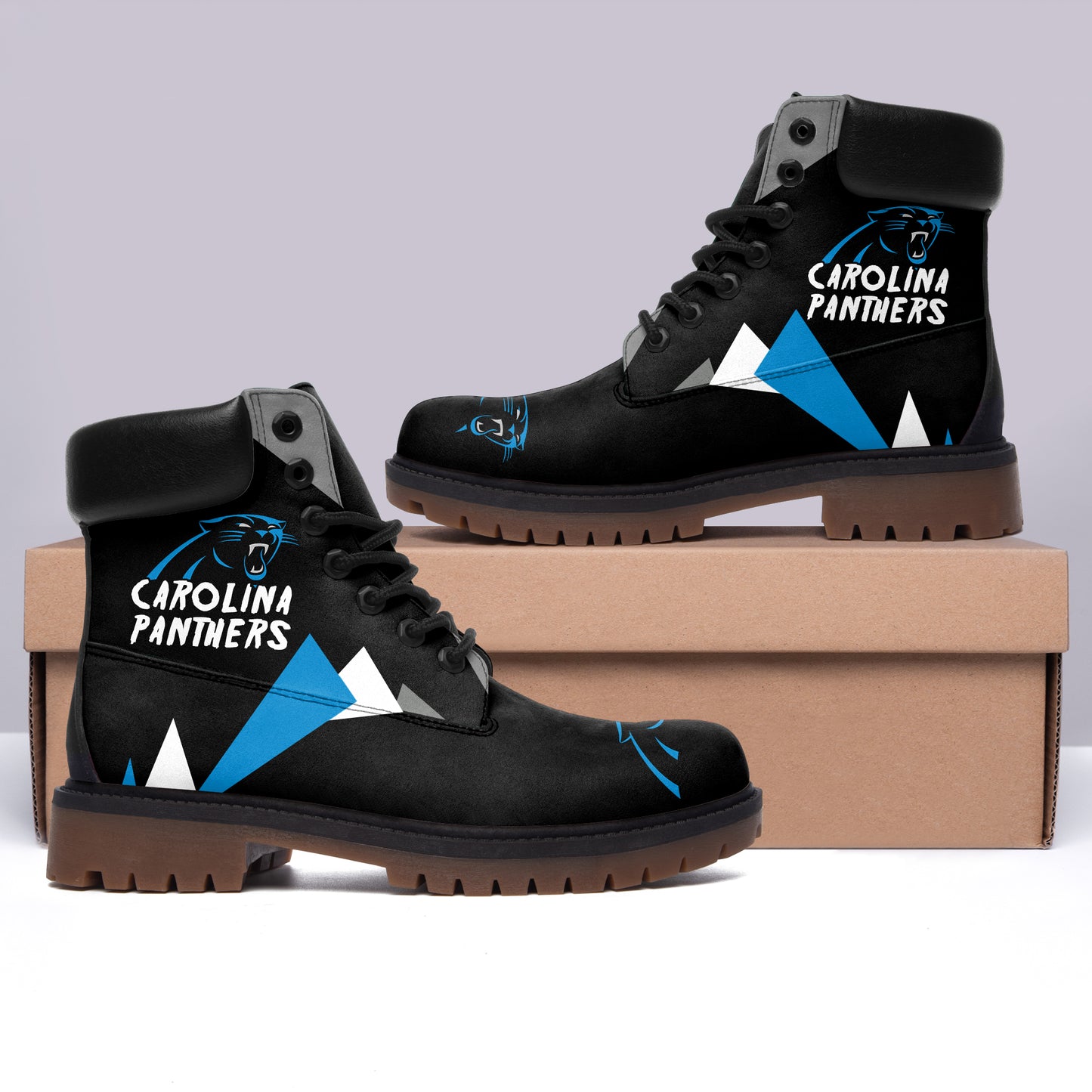 Footwearstorm Carolina Panthers Boots Shoes For Men And Women 1