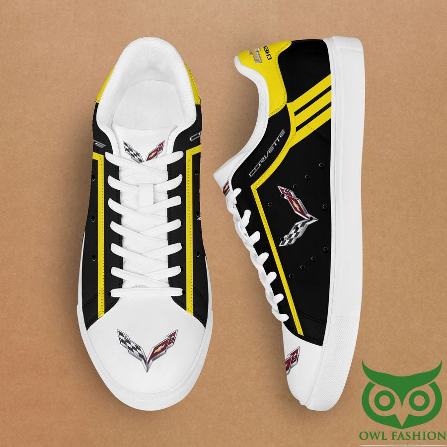 Footwearstorm Chevrolet Corvette Skate Stan Shoes Sneakes For Men And Women 2