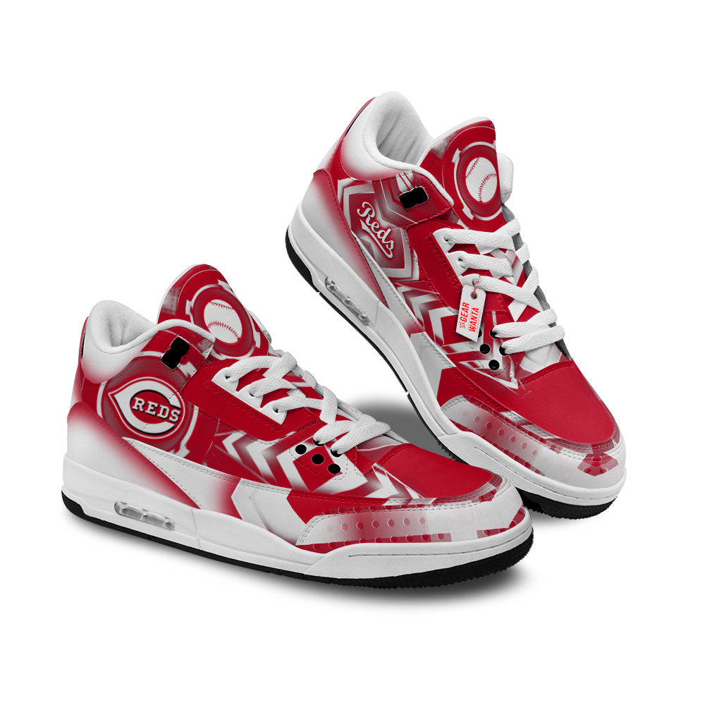 Footwearstorm Cincinnati Reds AJ3 Sneakers Shoes For Men And Women