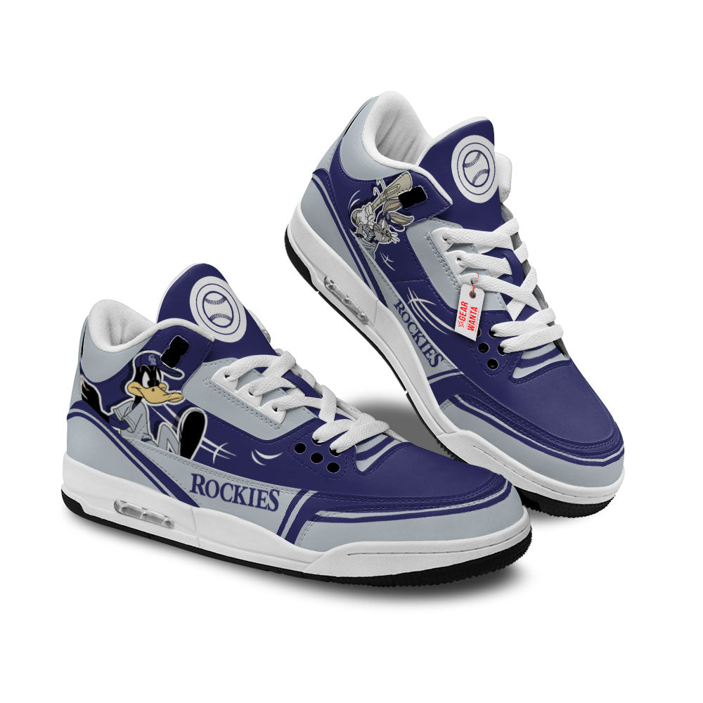 Footwearstorm Colorado Rockies AJ3 Sneakers Shoes For Men And Women