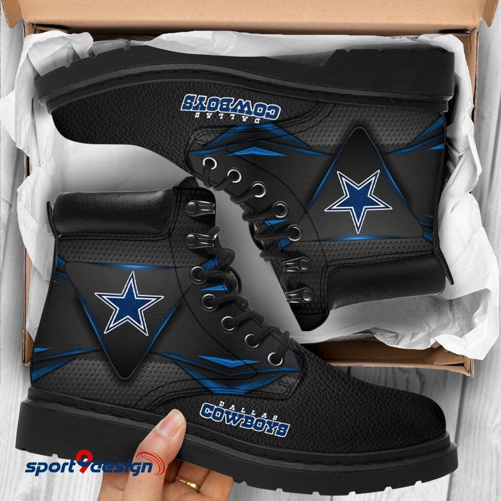 Footwearstorm Dallas Cowboys Boots Shoes For Men And Women 1