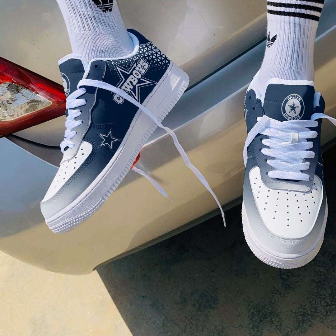 Footwearstorm Dallas Cowboys NFL Air Low-Top Sneakers Shoes For Men And Women 1205586