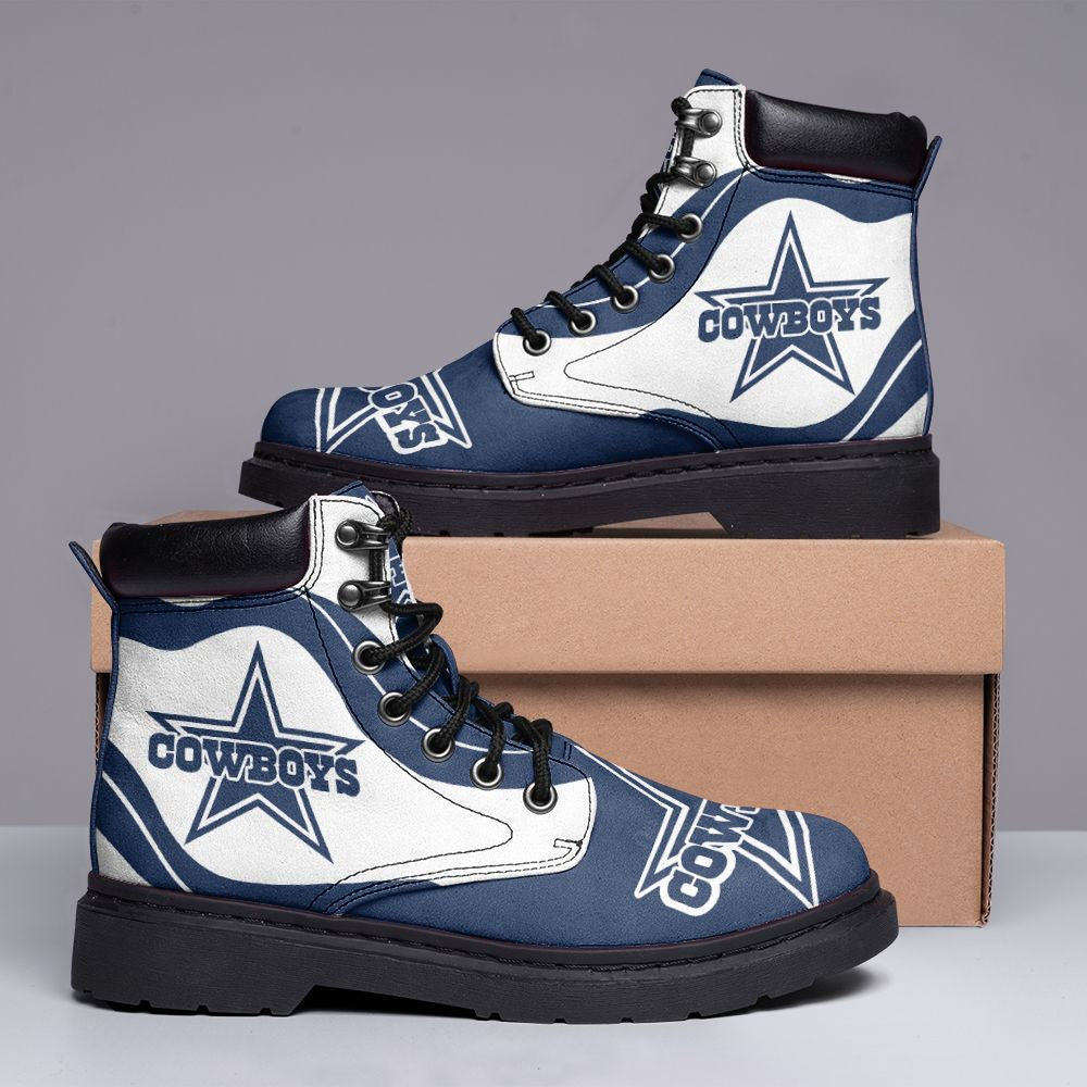 Footwearstorm Dallas Cowboys TBL Boots Shoes For Men And Women 1