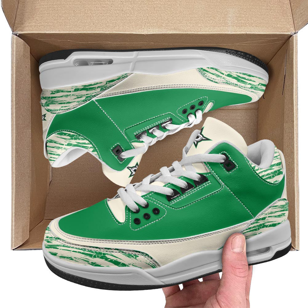 Footwearstorm Dallas Stars AJ3 Sneakers Shoes For Men And Women