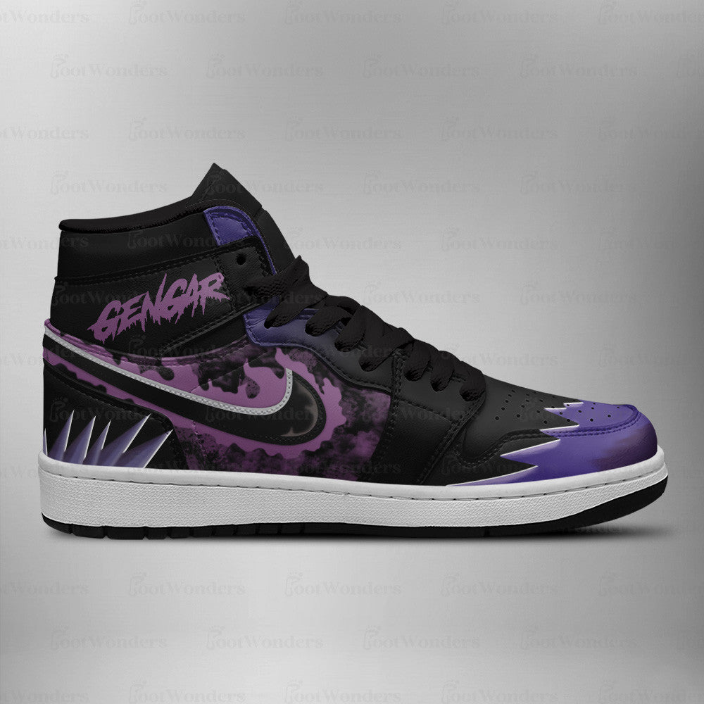 Footwearstorm Gengar AJ1 High Sneakers Shoes For Men And Women 1