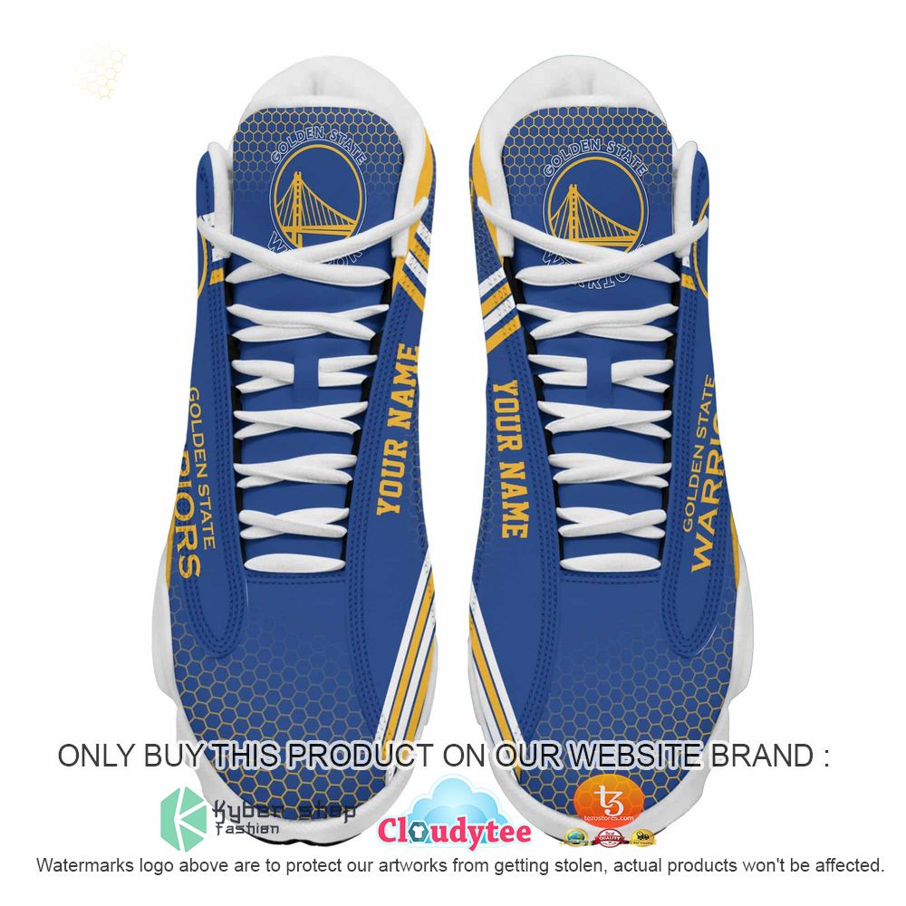 Footwearstorm Golden State Warriors AJ13 Sneakers Shoes For Men And Women 1