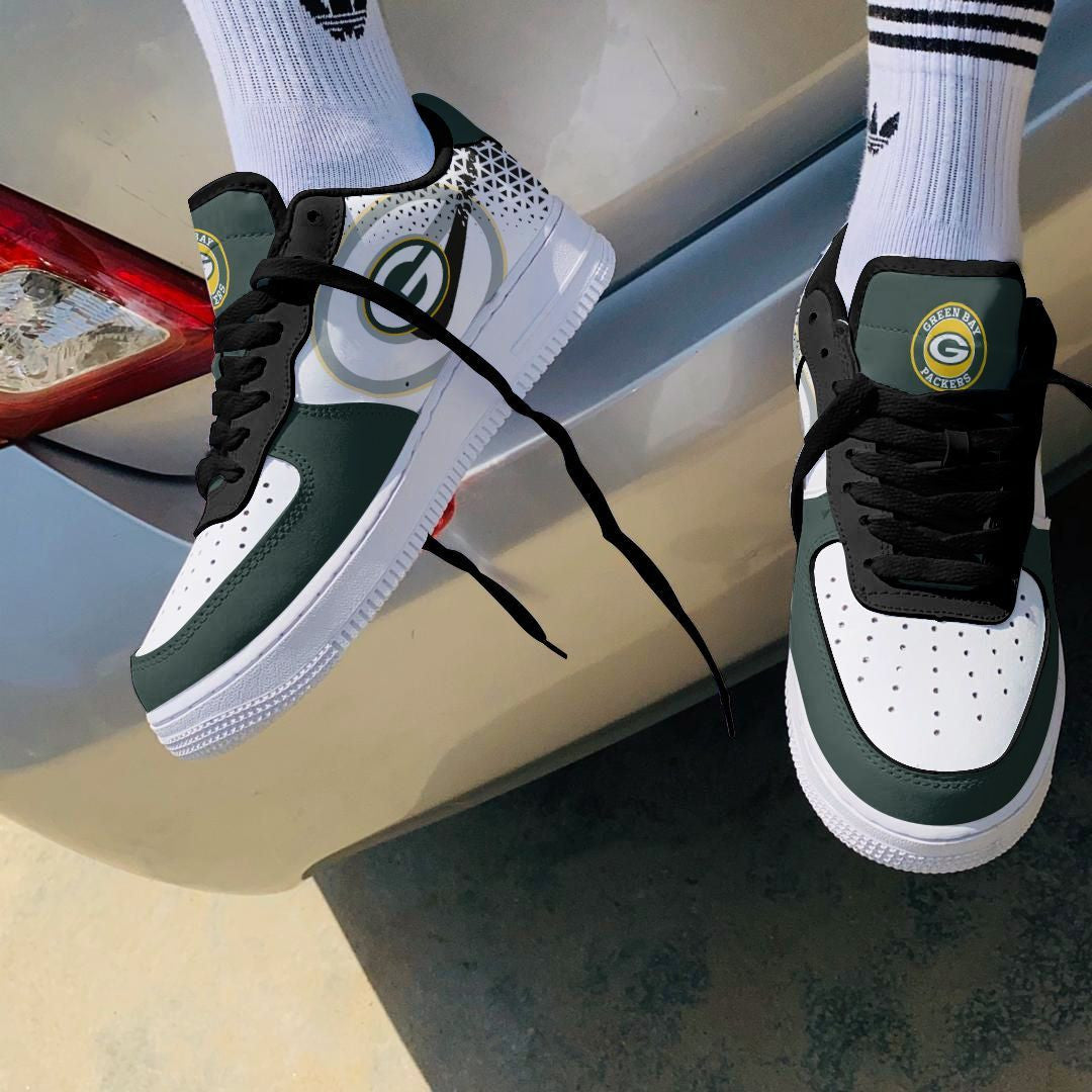 Footwearstorm Green Bay Packers NFL Air Low-Top Sneakers Shoes For Men And Women 1205283