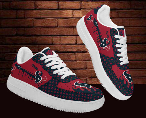 Footwearstorm Houston Texans NFL Air Low-Top Sneakers Shoes For Men And Women 1205709