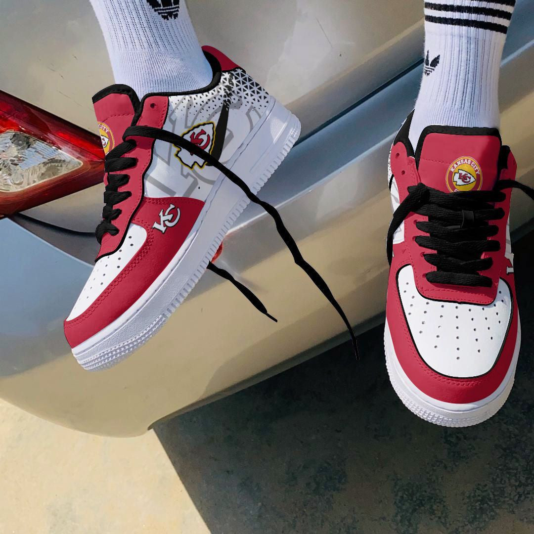 Footwearstorm Kansas City Chiefs NFL Air Low-Top Sneakers Shoes For Men And Women 1205723