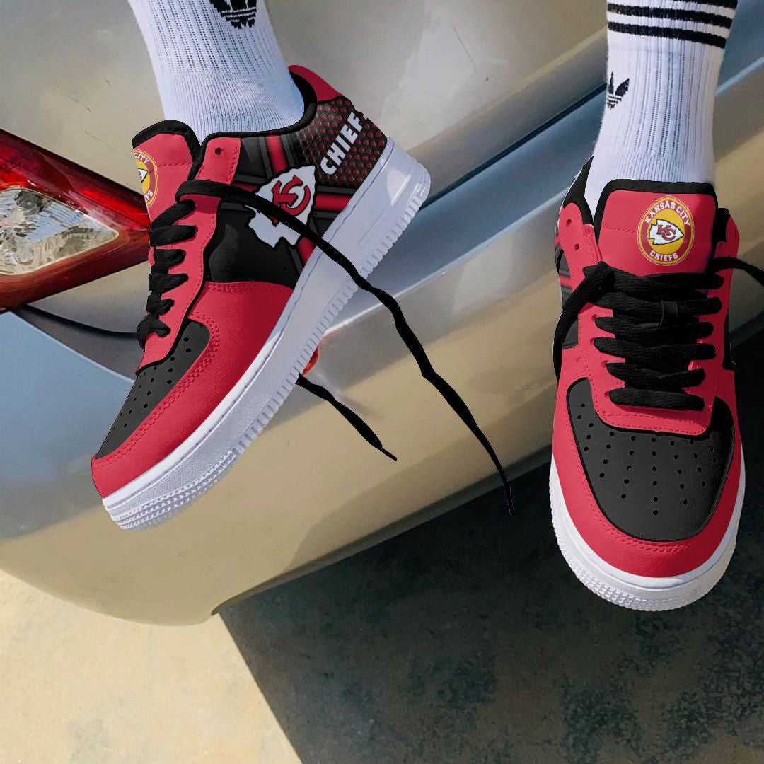 Footwearstorm Kansas City Chiefs NFL Air Low-Top Sneakers Shoes For Men And Women 1205355
