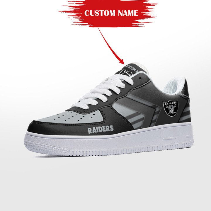 Footwearstorm Las Vegas Raiders NFL Air Low-Top Sneakers Shoes For Men And Women 1205729