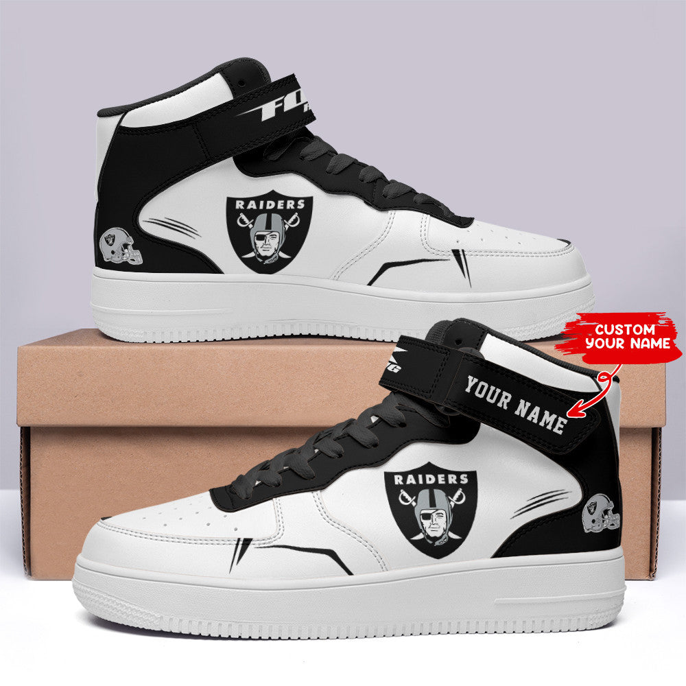 Footwearstorm Las Vegas Raiders NFL Air Low-Top Sneakers Shoes For Men And Women 1205527