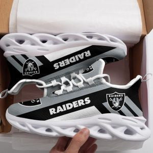 Footwearstorm Las Vegas Raiders NFL Max Soul Shoes Sneakers For Men And Women 4