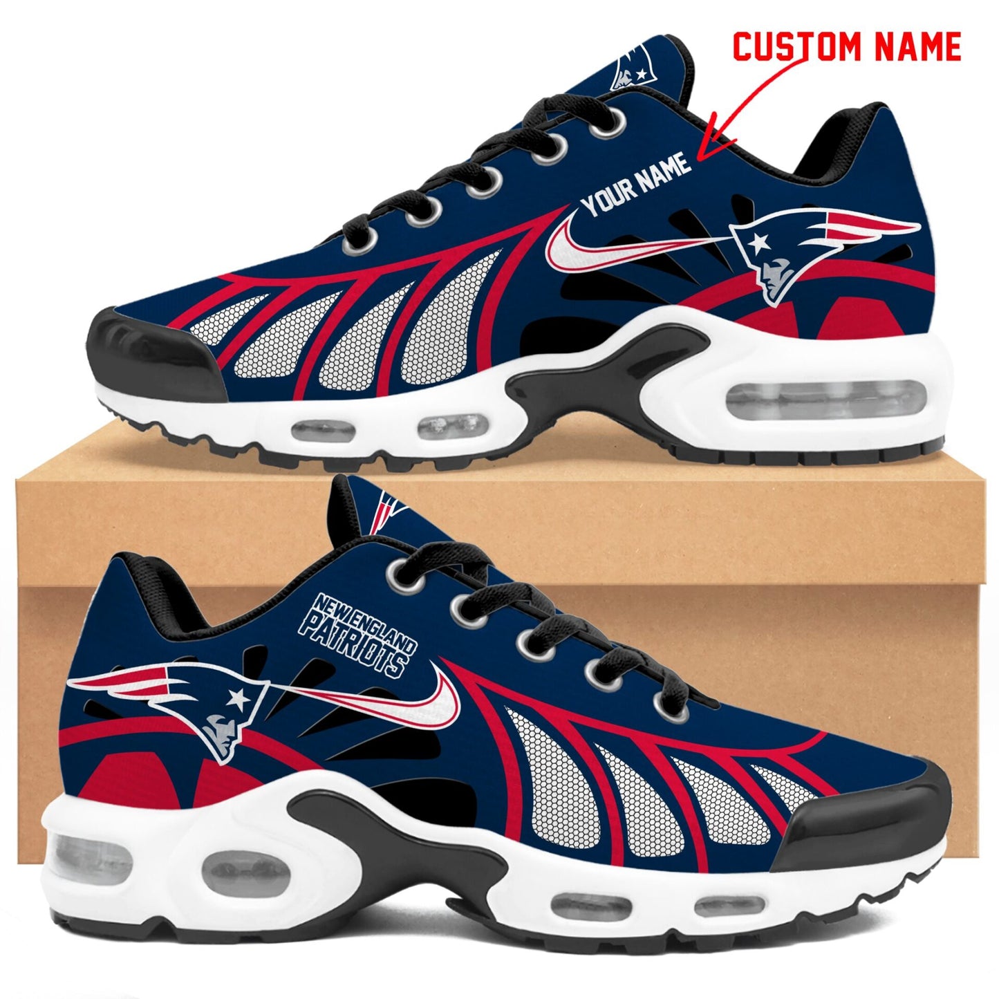 Footwearstorm New England Patriots TN Shoes Sneakers For Men And Women 2