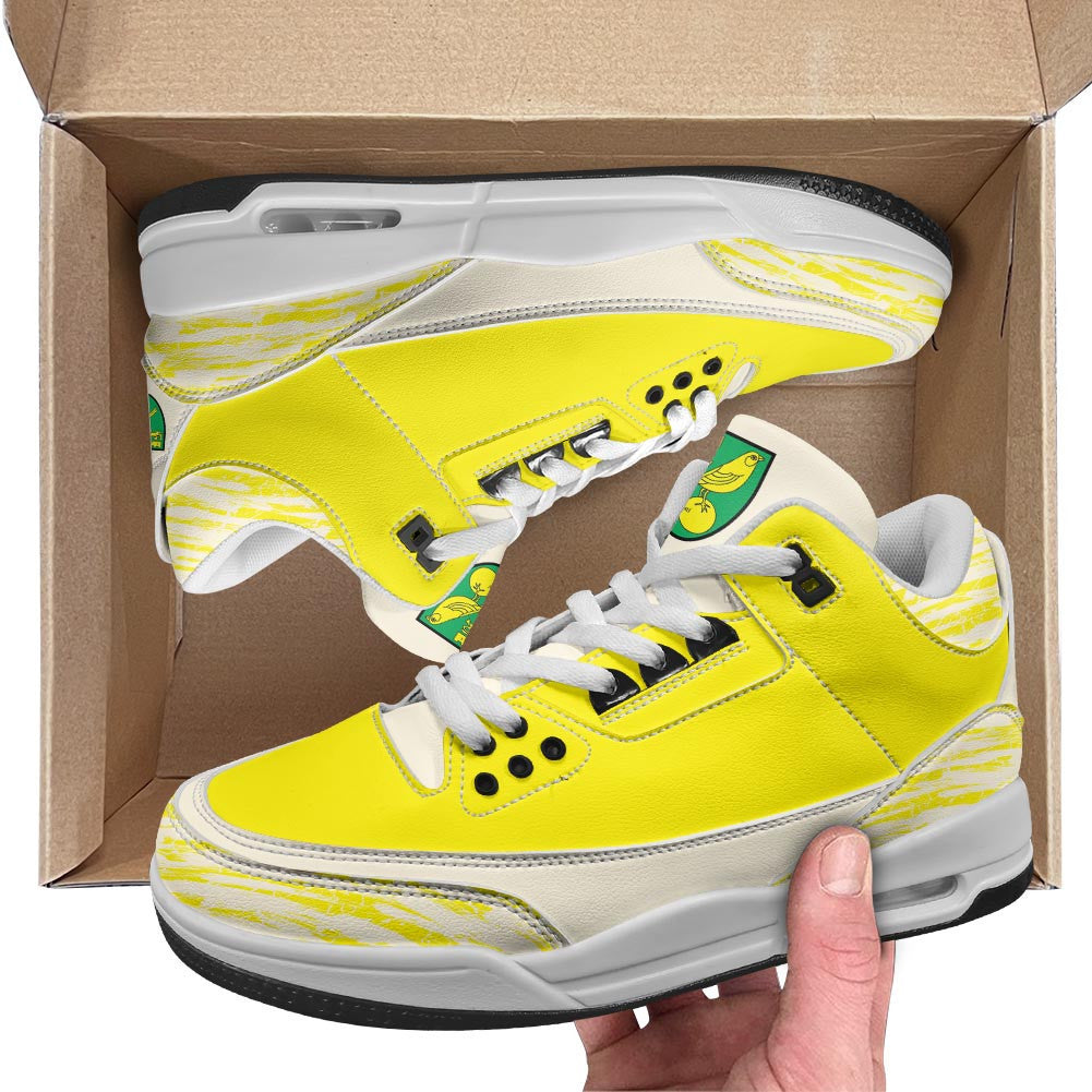Footwearstorm Norwich City AJ3 Sneakers Shoes For Men And Women