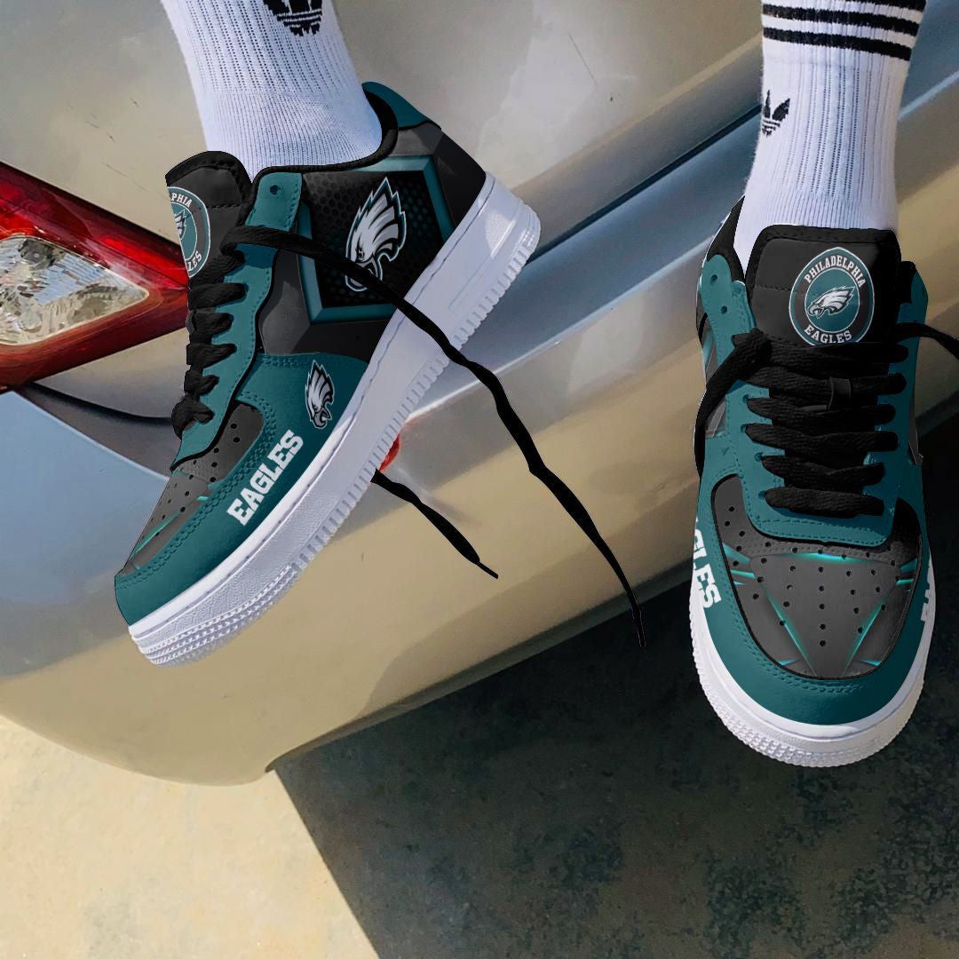 Footwearstorm Philadelphia Eagles NFL Air Low-Top Sneakers Shoes For Men And Women 1205315