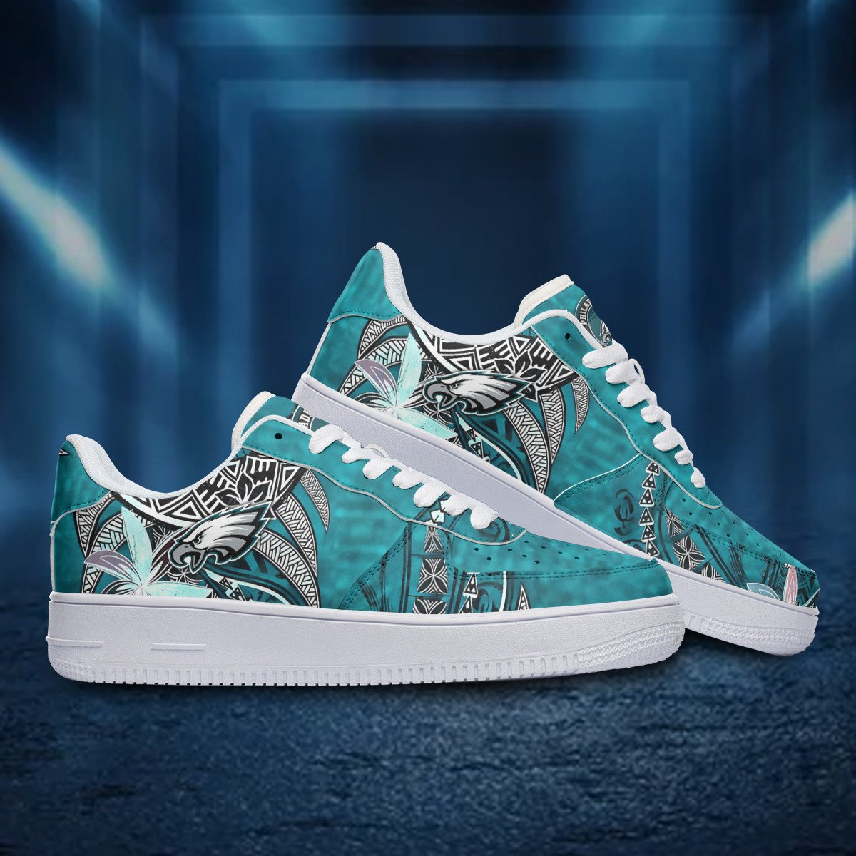 Footwearstorm Philadelphia Eagles NFL Air Low-Top Sneakers Shoes For Men And Women 1205189