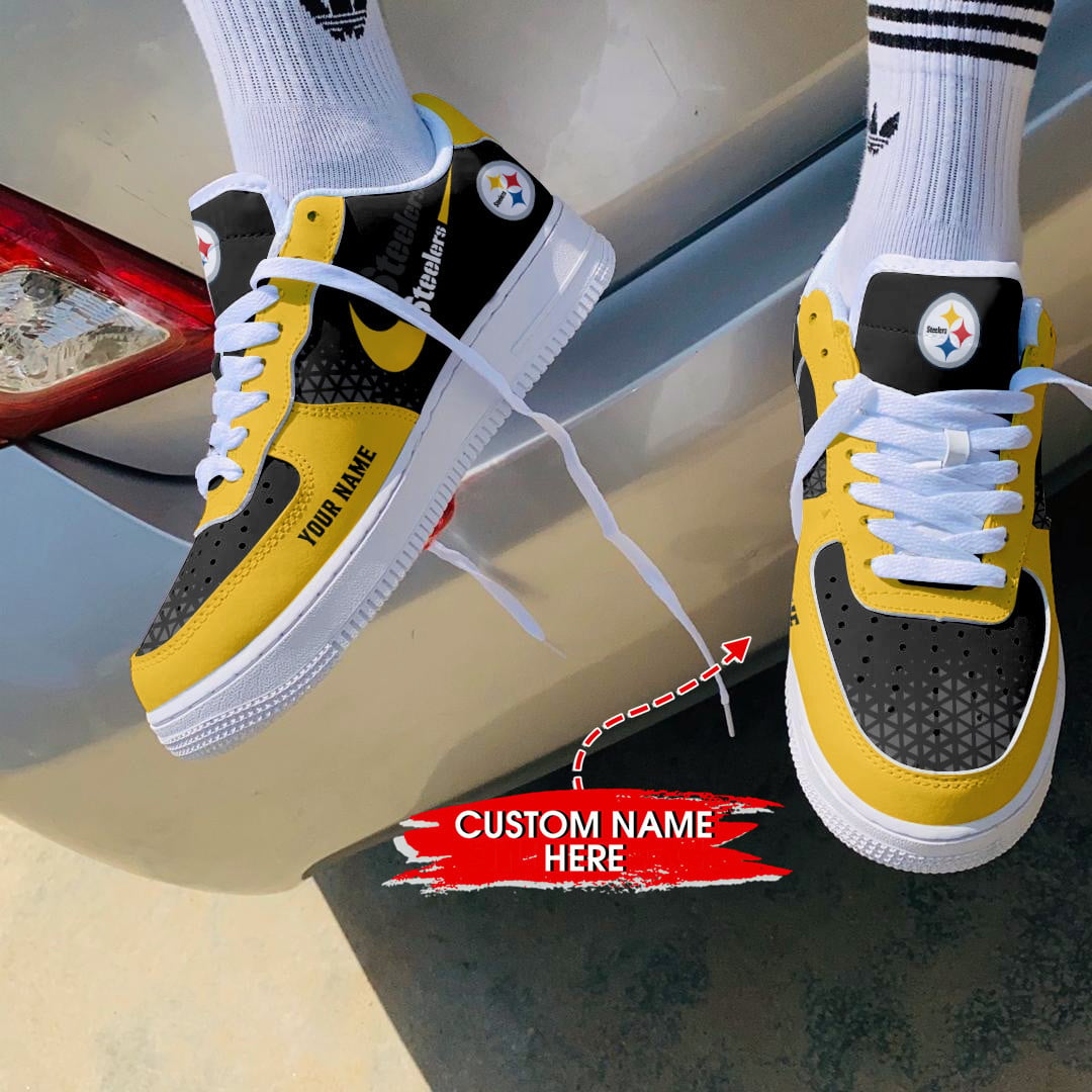 Footwearstorm Pittsburgh Steelers Air Low-Top Sneakers Shoes For Men And Women 120571