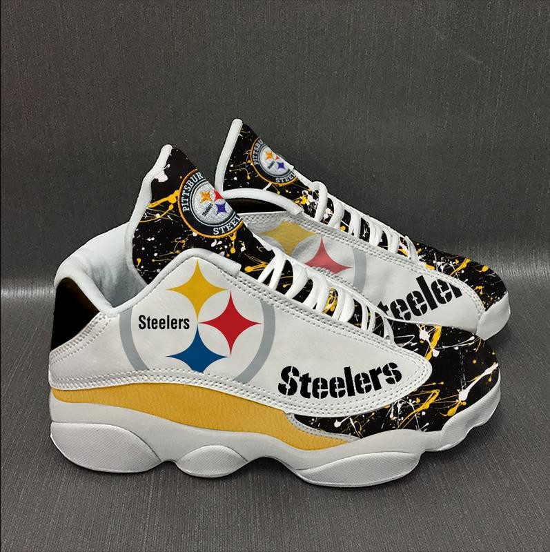 Footwearstorm Pittsburgh Steelers AJ13 Sneakers Shoes For Men And Women 3