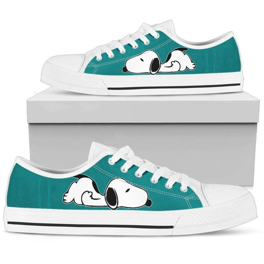 Footwearstorm Snoopy Low Top Canvas Sneakers Shoes For Men And Women 2