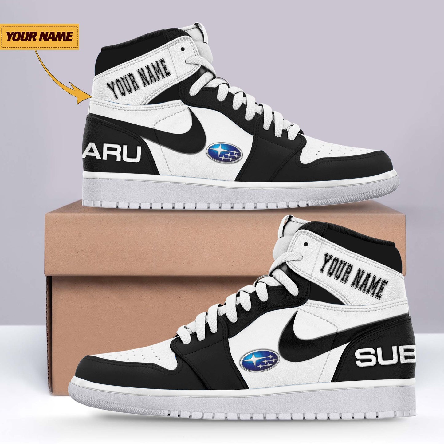 Footwearstorm Subaru AJ1 High Sneakers Shoes For Men And Women 1