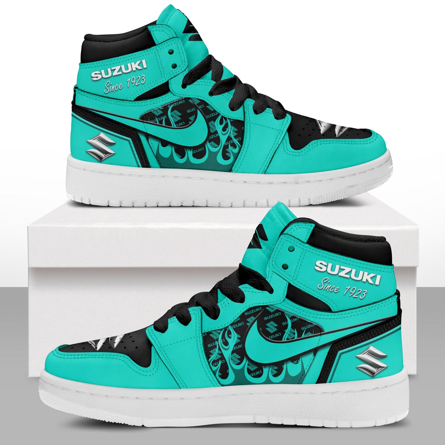 Footwearstorm Suzuki AJ1 High Sneakers Shoes For Men And Women 1