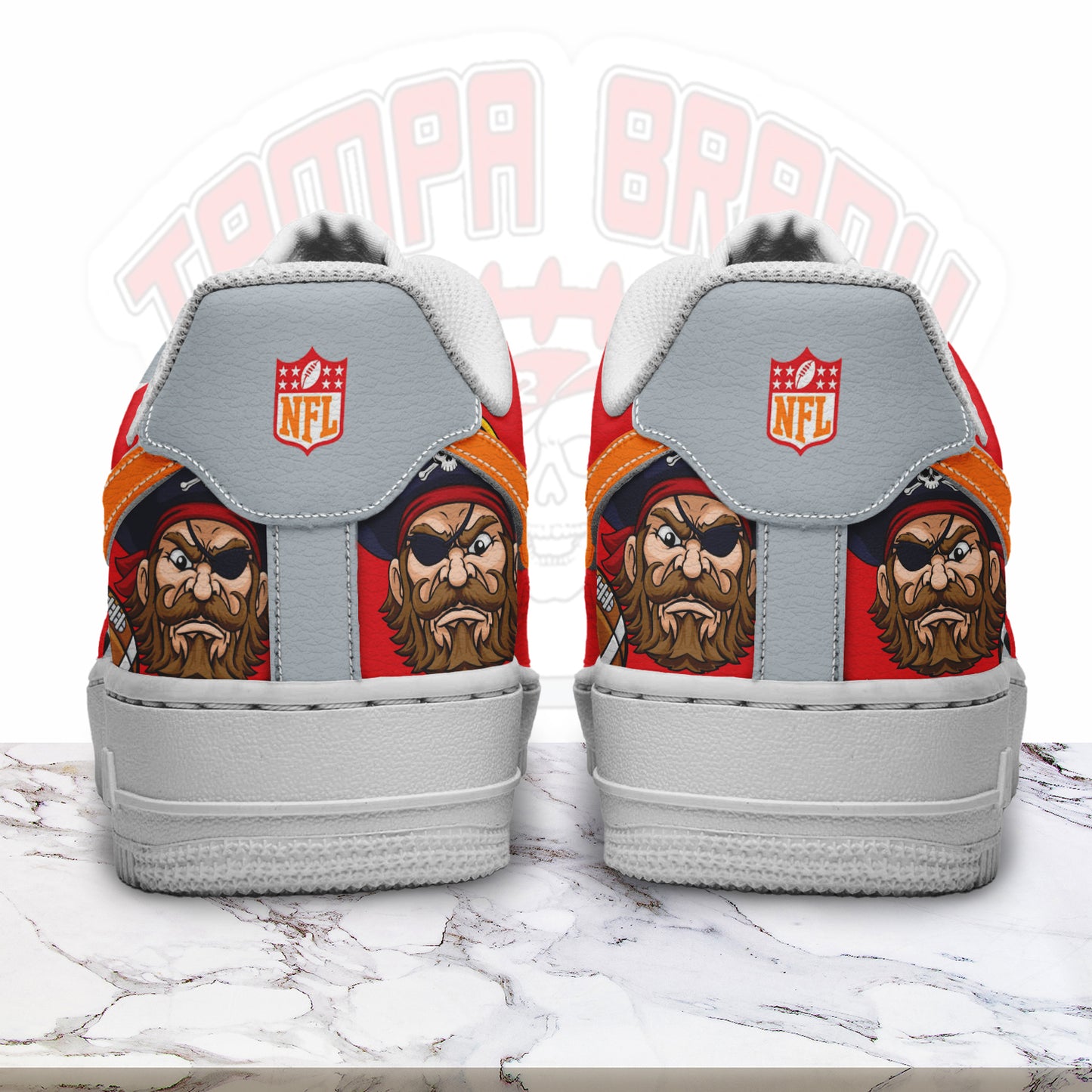 Footwearstorm Tampa Bay Buccaneers Air Low-Top Sneakers Shoes For Men And Women 1