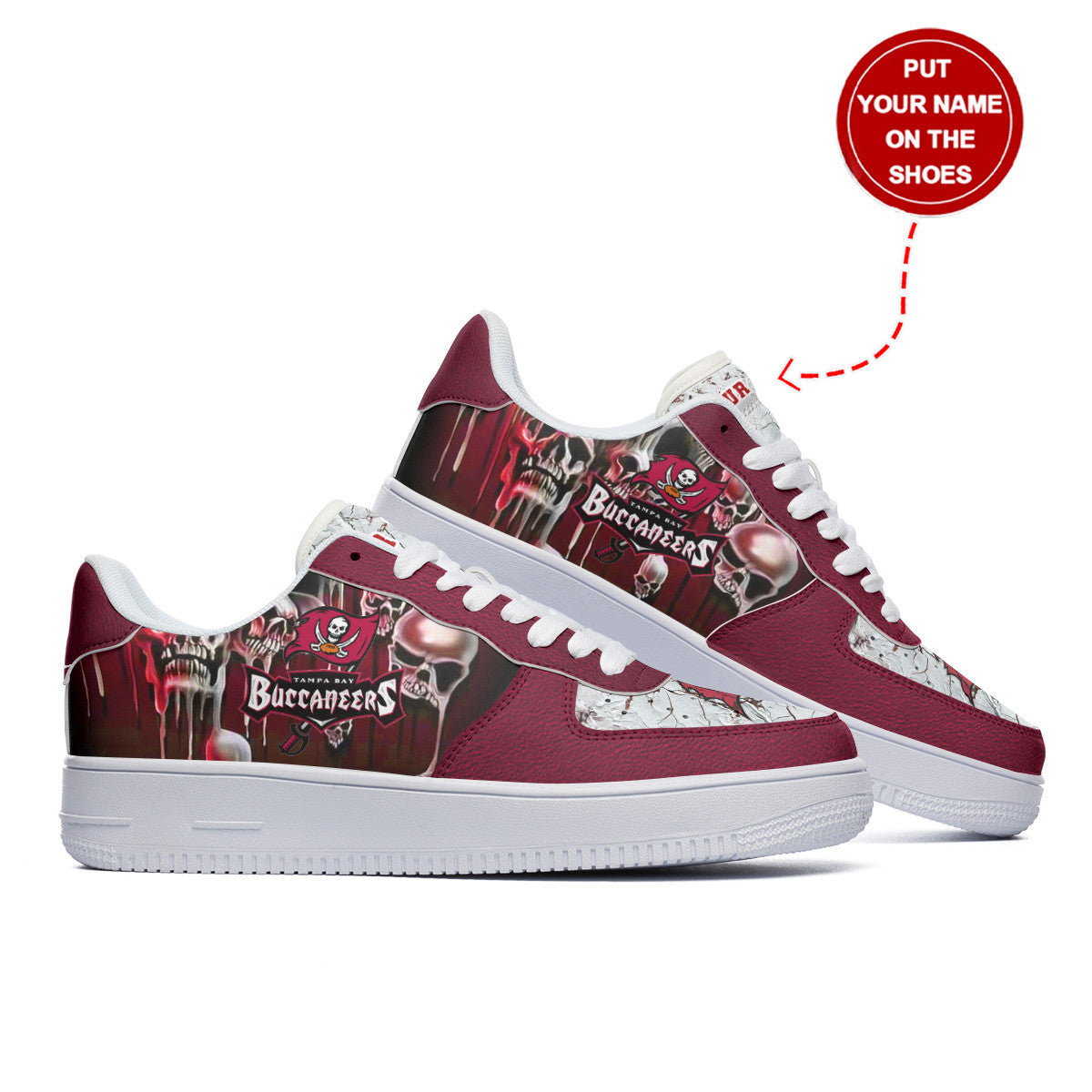 Footwearstorm Tampa Bay Buccaneers NFL Air Low-Top Sneakers Shoes For Men And Women 1205817