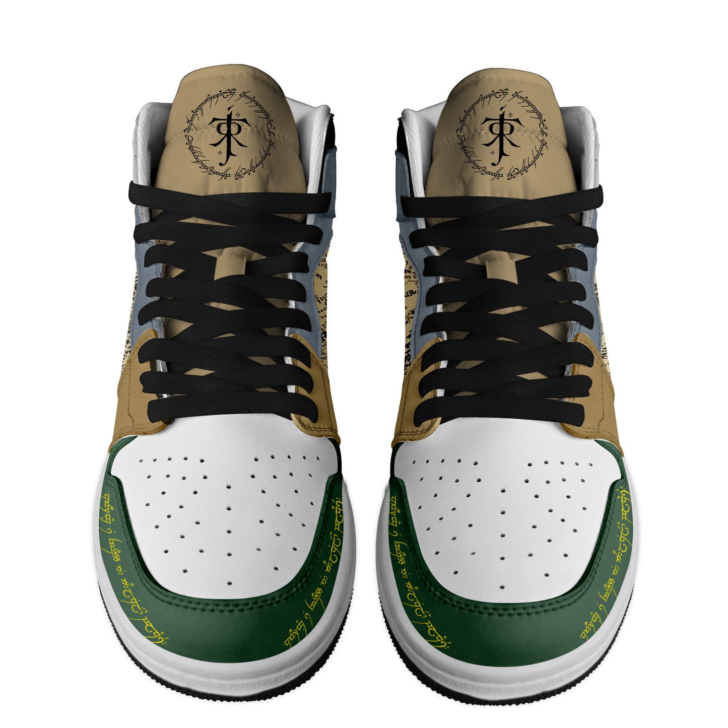 Footwearstorm The Lord of the Rings AJ1 High Sneakers Shoes For Men And Women 1