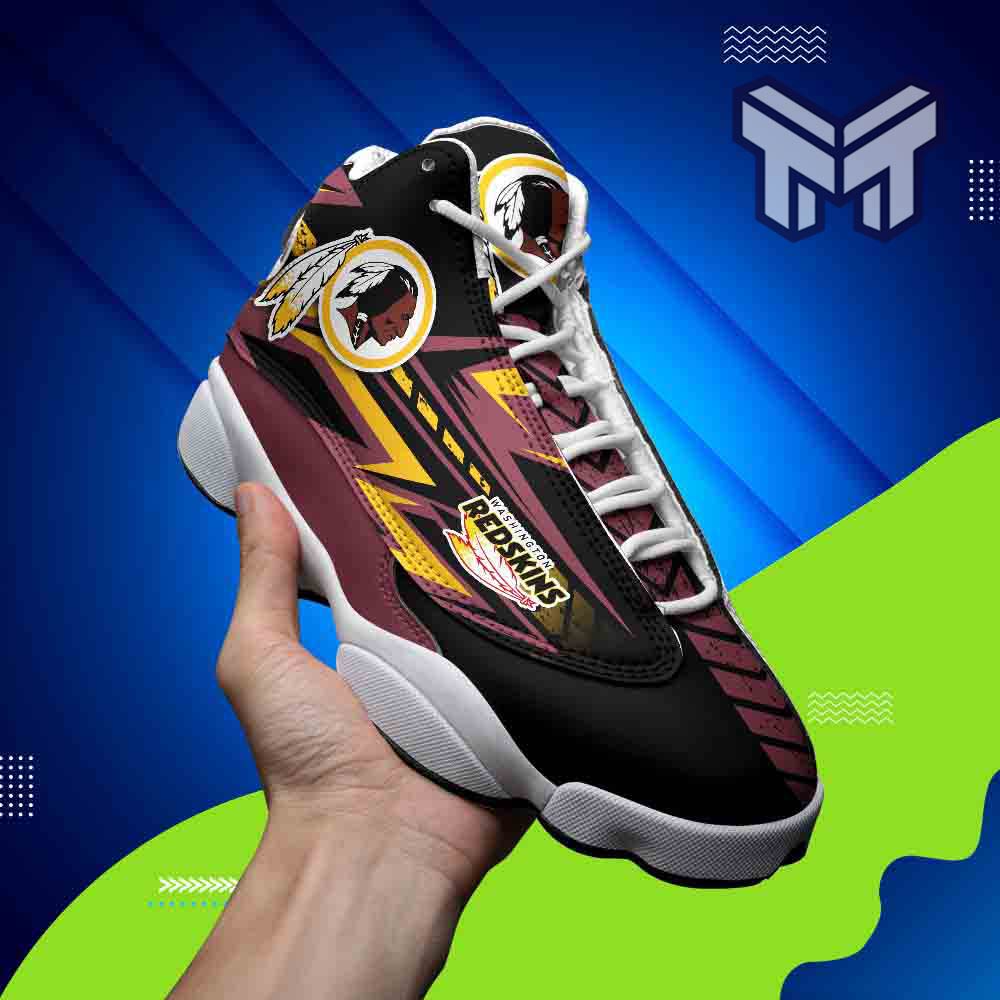 Footwearstorm Washington Redskins AJ13 Sneakers Shoes For Men And Women 1