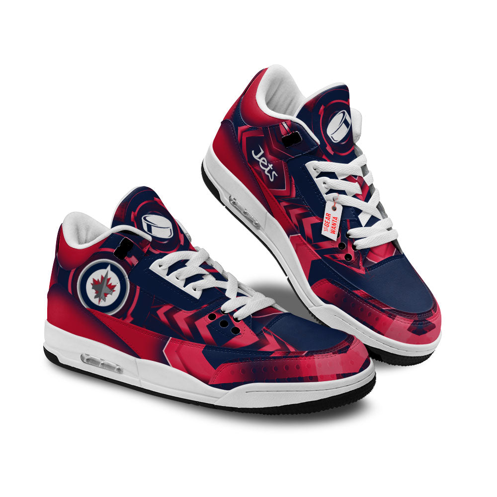 Footwearstorm Winnipeg Jets AJ3 Sneakers Shoes For Men And Women
