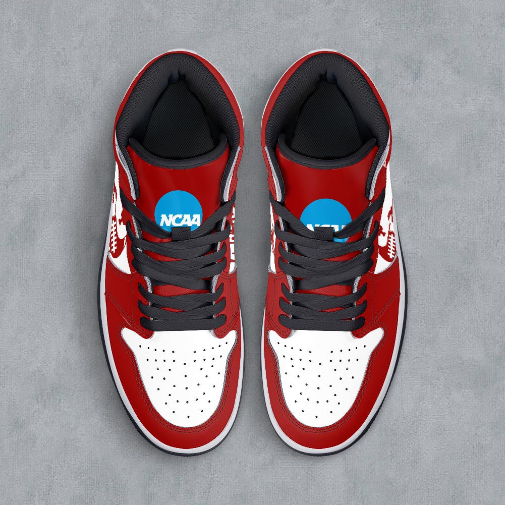 Footwearstorm Indiana Hoosiers AJ1 High Sneakers Shoes For Men And Women 3009266