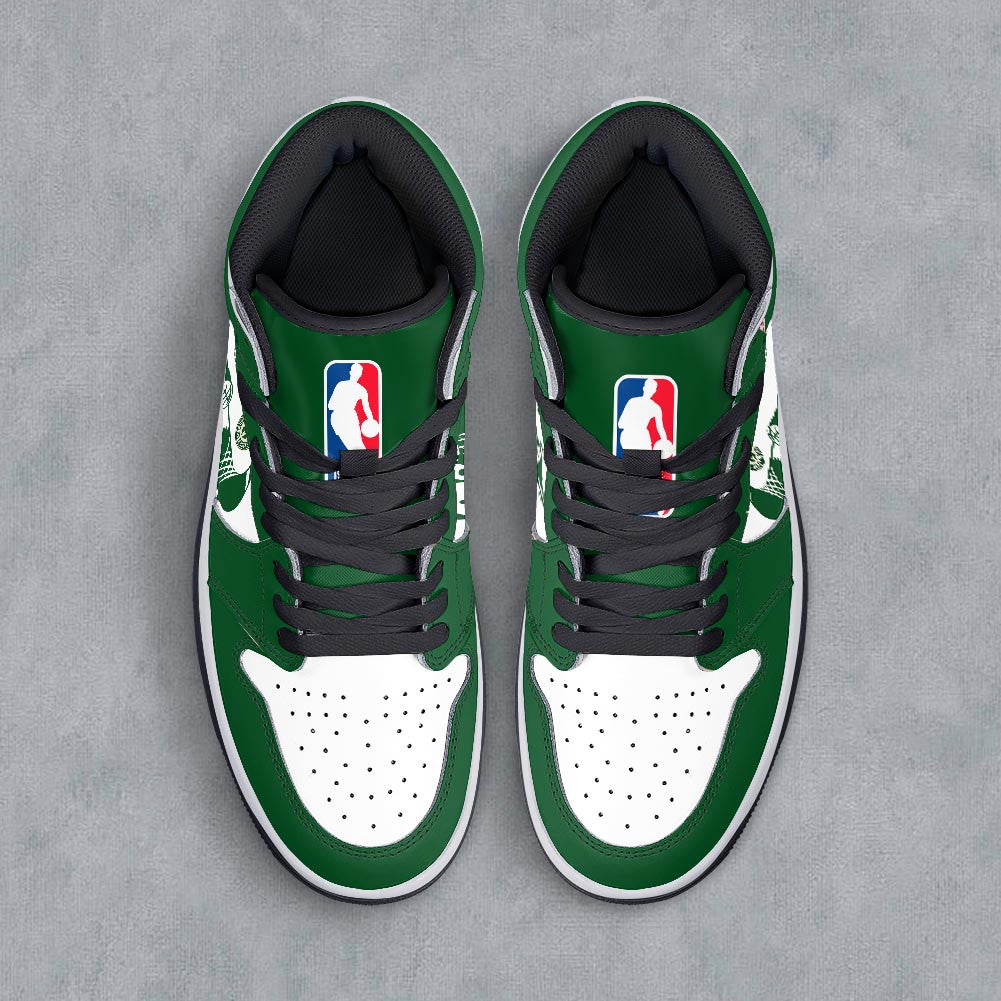 Footwearstorm Milwaukee Bucks AJ1 High Sneakers Shoes For Men And Women 300924